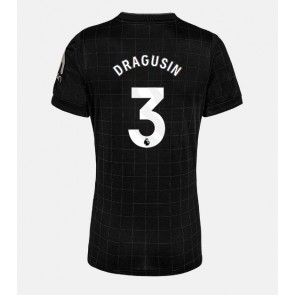 Lacne Ženy Futbalové dres Tottenham Hotspur Radu Dragusin #3 2025-26 Krátky Rukáv - Preč